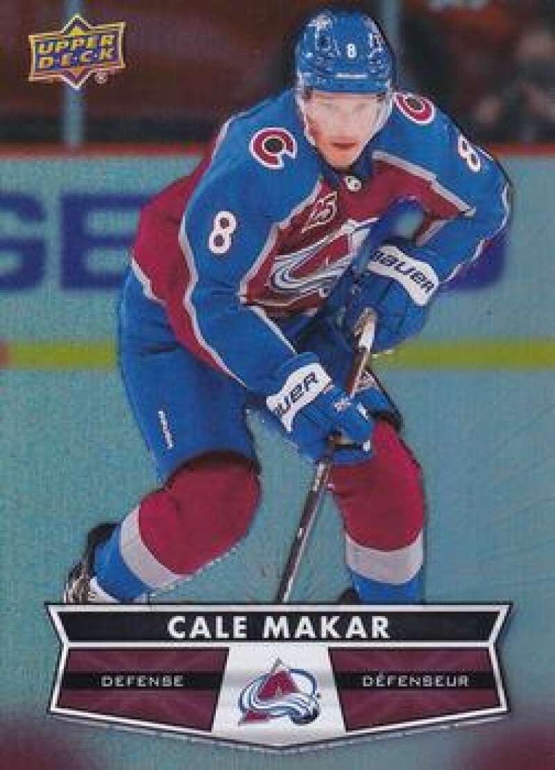 2021-22 Upper Deck Tim Hortons #82 Cale Makar Hockey Colorado Avalanche  Image 1