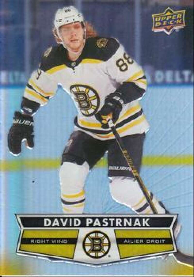 2021-22 Upper Deck Tim Hortons #88 David Pastrnak Hockey Boston Bruins  Image 1