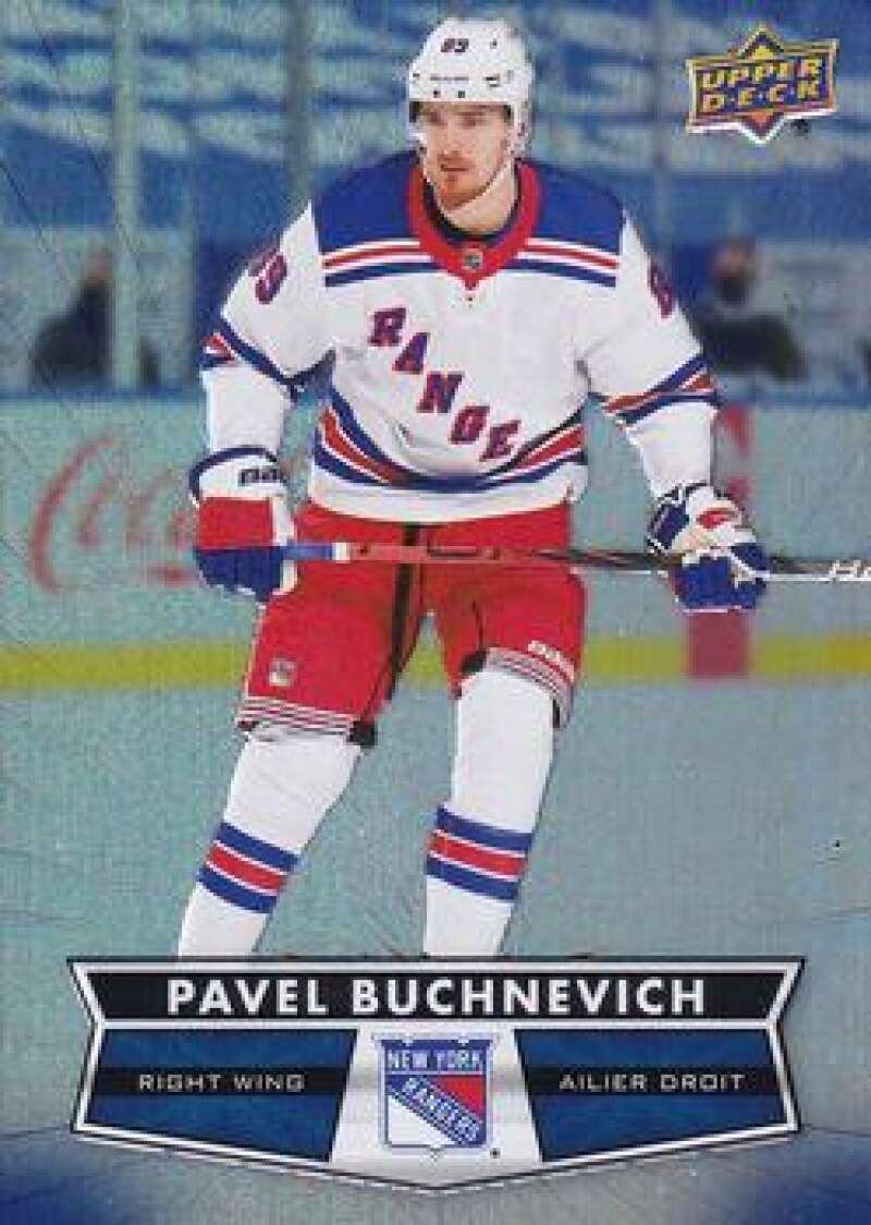 2021-22 Upper Deck Tim Hortons #89 Pavel Buchnevich Hockey New York Rangers  Image 1