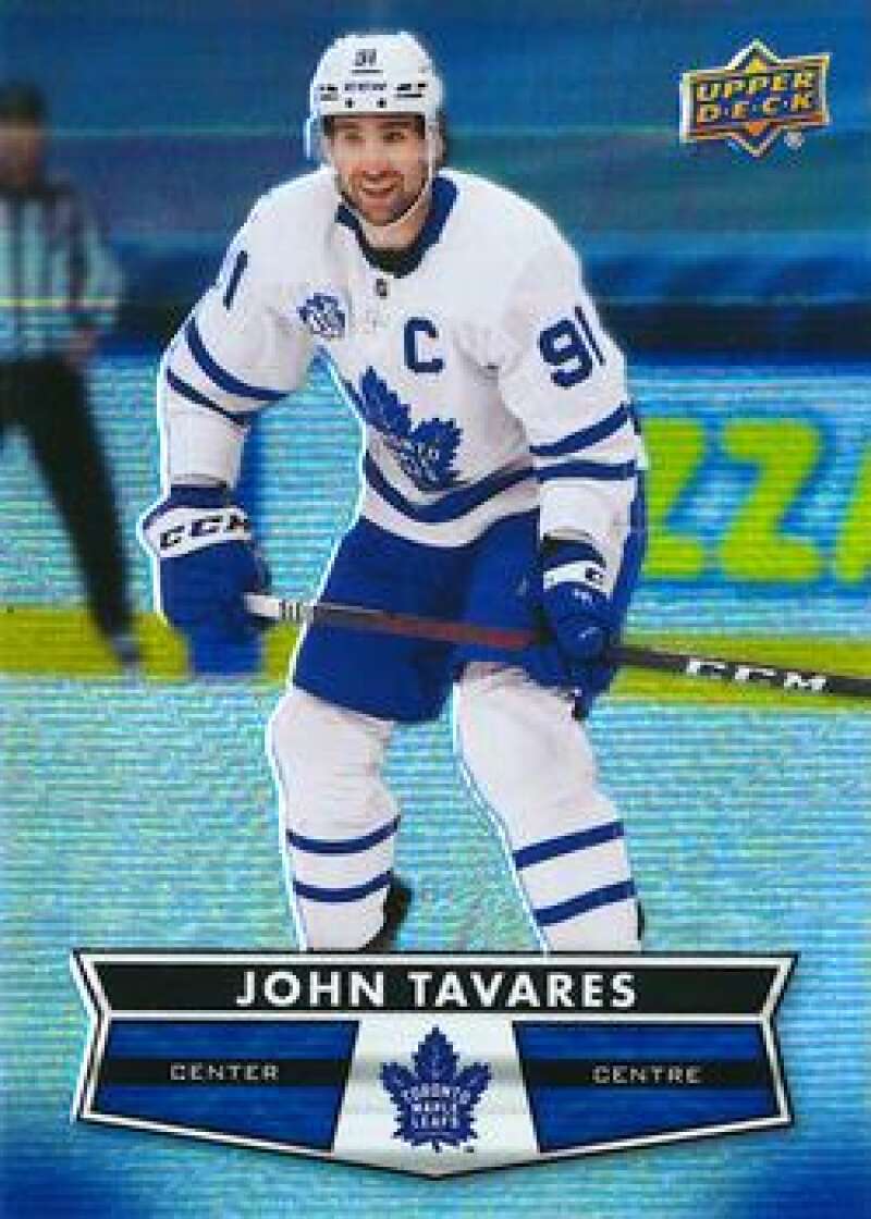 2021-22 Upper Deck Tim Hortons #91 John Tavares Hockey Toronto Maple Leafs  Image 1
