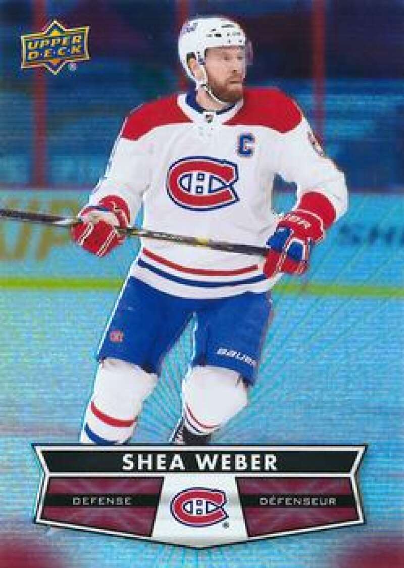 2021-22 Upper Deck Tim Hortons #92 Shea Weber Hockey Montreal Canadiens  Image 1
