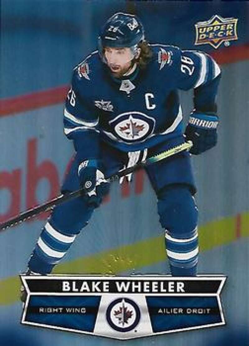 2021-22 Upper Deck Tim Hortons #103 Blake Wheeler Hockey Winnipeg Jets  Image 1