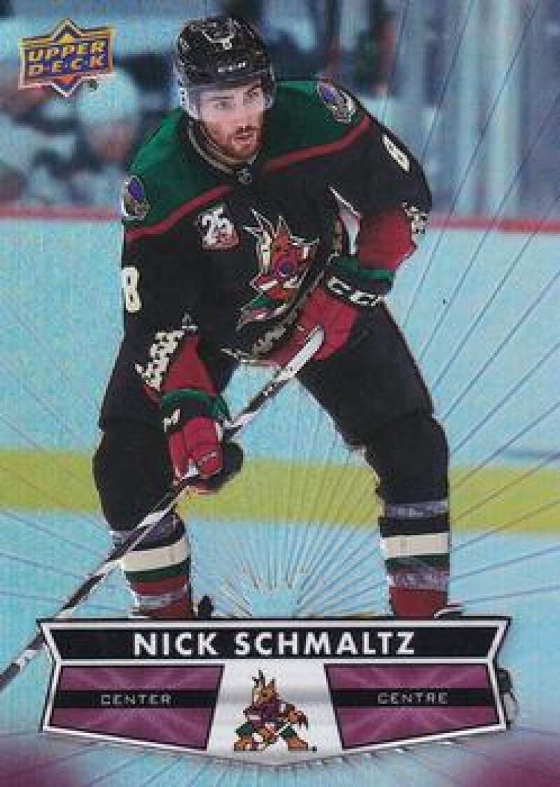 2021-22 Upper Deck Tim Hortons #104 Nick Schmaltz Hockey Phoenix Coyotes  Image 1