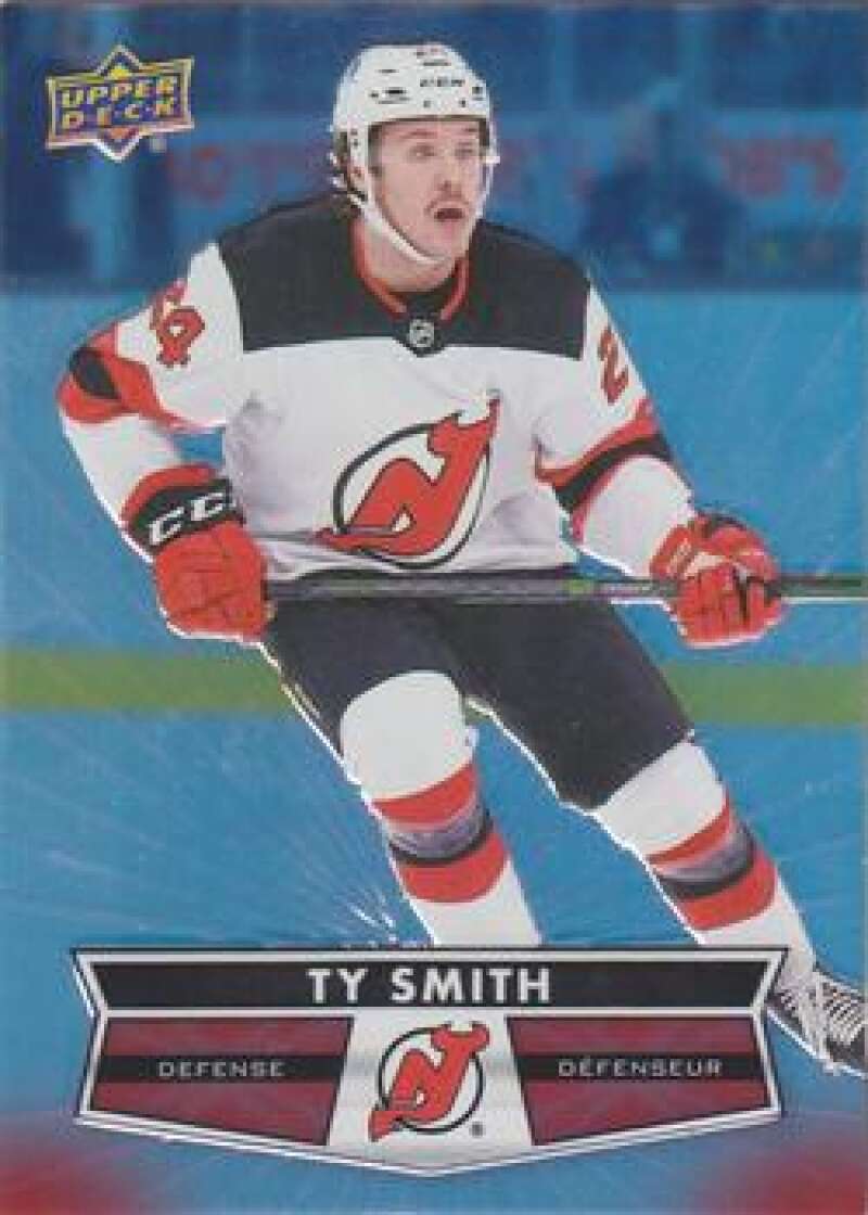 2021-22 Upper Deck Tim Hortons #110 Ty Smith Hockey New Jersey Devils  Image 1