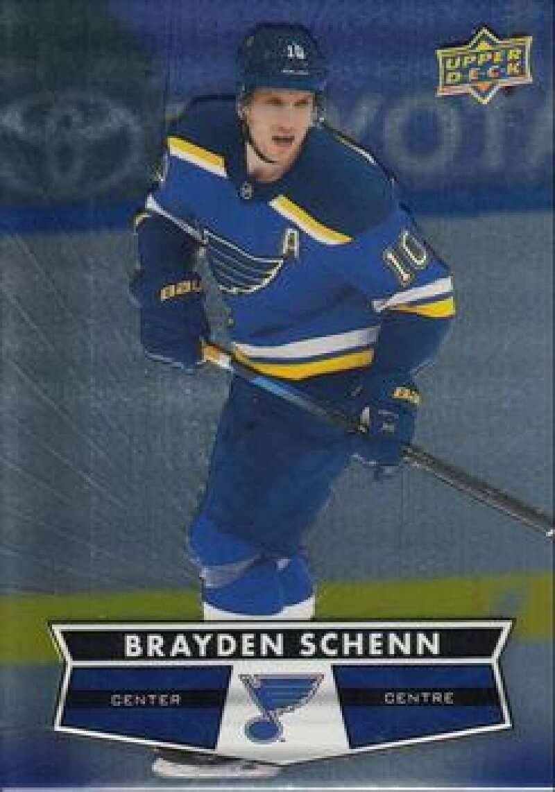 2021-22 Upper Deck Tim Hortons #116 Brayden Schenn Hockey St. Louis Blues  Image 1