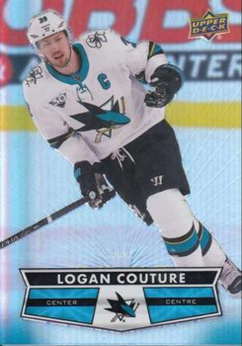2021-22 Upper Deck Tim Hortons #119 Logan Couture Hockey San Jose Sharks  Image 1