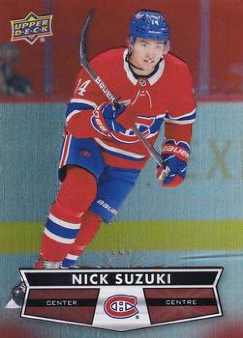 2021-22 Upper Deck Tim Hortons #121 Nick Suzuki Hockey Montreal Canadiens  Image 1