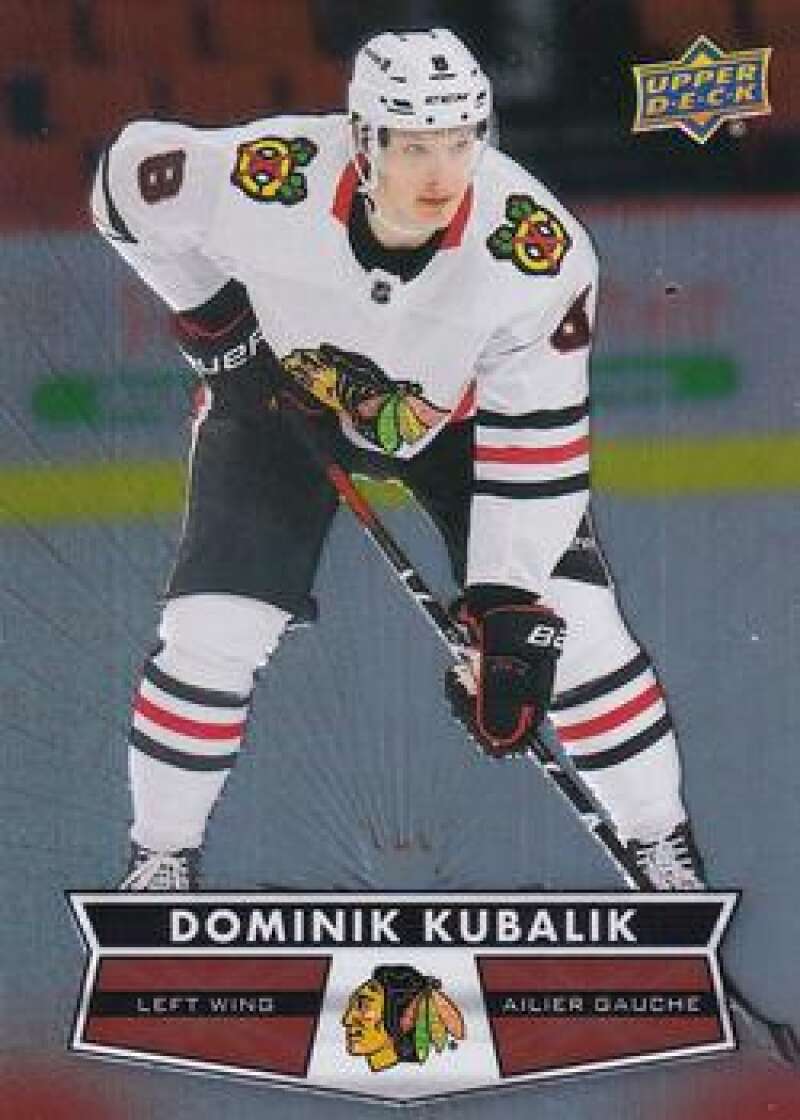 2021-22 Upper Deck Tim Hortons #123 Dominik Kubalik Hockey Chicago Blackhawks  Image 1