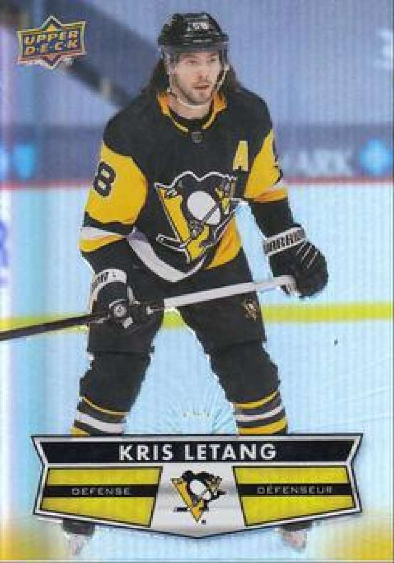 2021-22 Upper Deck Tim Hortons #125 Kris Letang Hockey Pittsburgh Penguins  Image 1