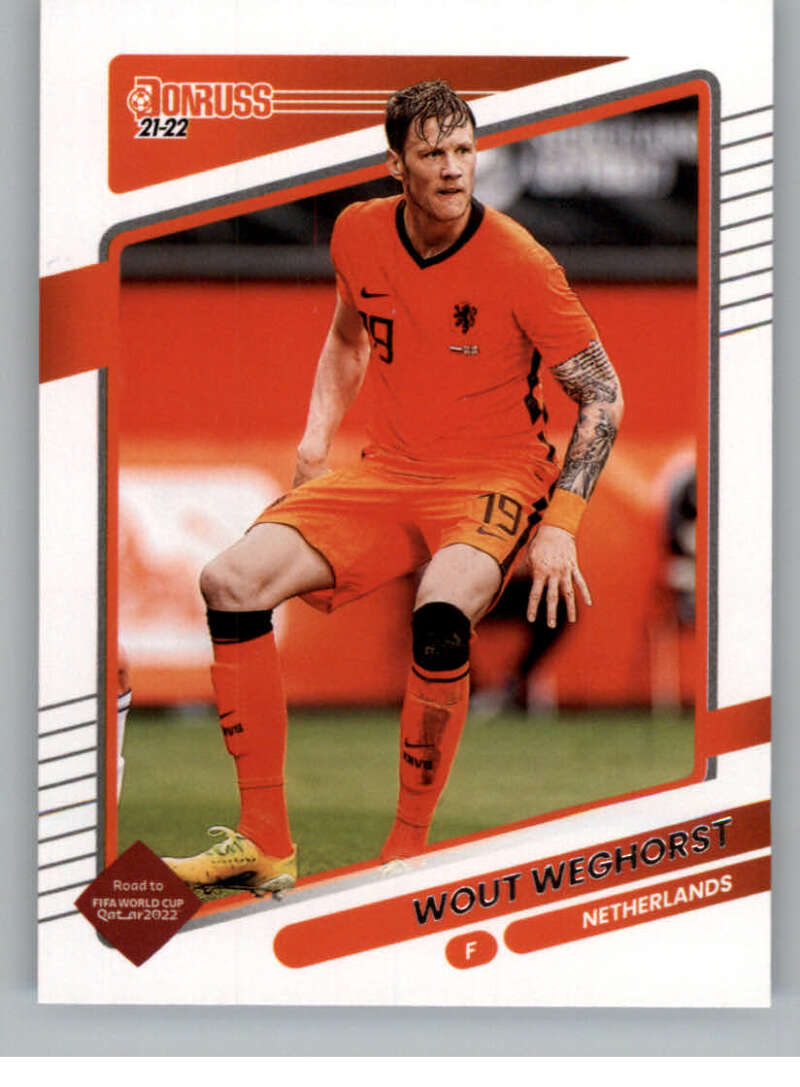 2021-22 Donruss Road to Qatar #131 Wout Weghorst  Netherlands  V86407 Image 1