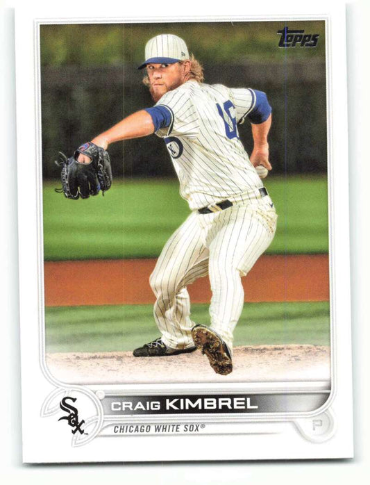 2022 Topps Baseball  #2 Craig Kimbrel  Chicago White Sox  Image 1