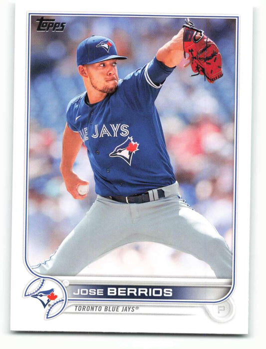 2022 Topps Baseball  #29 Jose Berrios  Toronto Blue Jays  Image 1