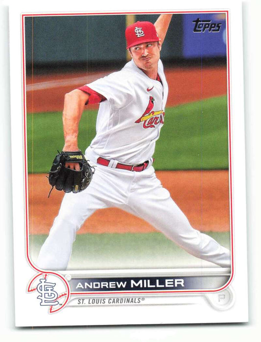 2022 Topps Baseball  #39 Andrew Miller  St. Louis Cardinals  Image 1