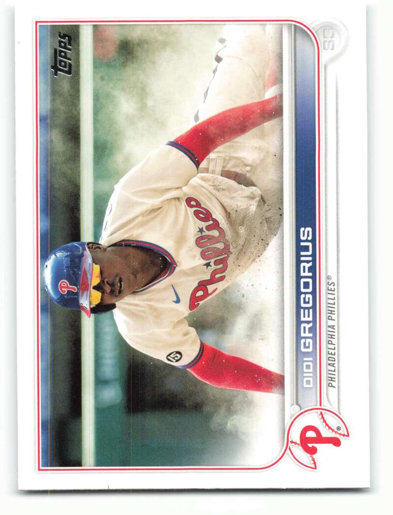 2022 Topps Baseball  #44 Didi Gregorius  Philadelphia Phillies  Image 1