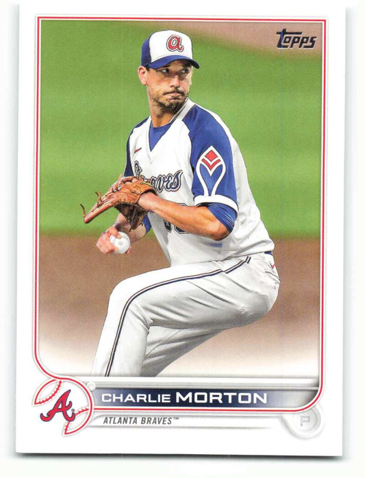 2022 Topps Baseball  #82 Charlie Morton  Atlanta Braves  Image 1