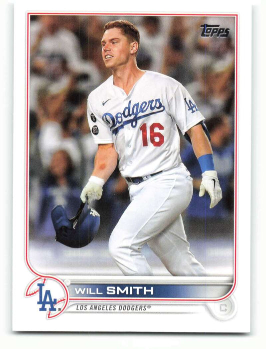 2022 Topps Baseball  #83 Will Smith  Los Angeles Dodgers  Image 1