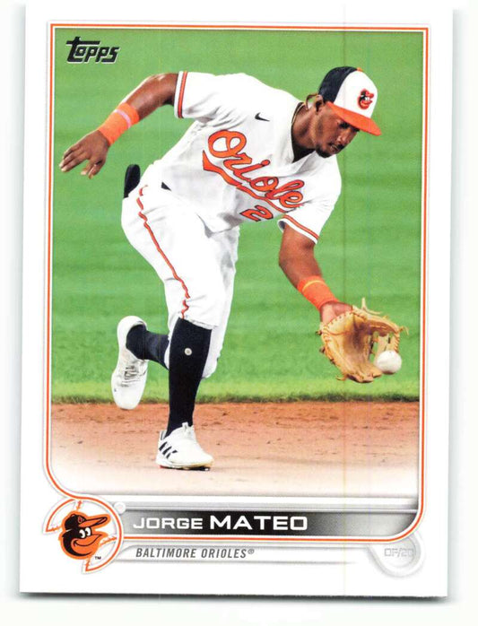 2022 Topps Baseball  #89 Jorge Mateo  Baltimore Orioles  Image 1