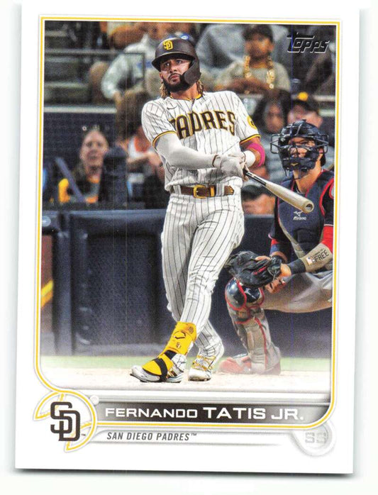 2022 Topps Baseball  #100 Fernando Tatis Jr.  San Diego Padres  Image 1
