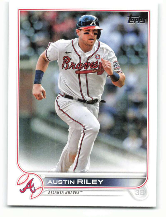 2022 Topps Baseball  #115 Austin Riley  Atlanta Braves  Image 1