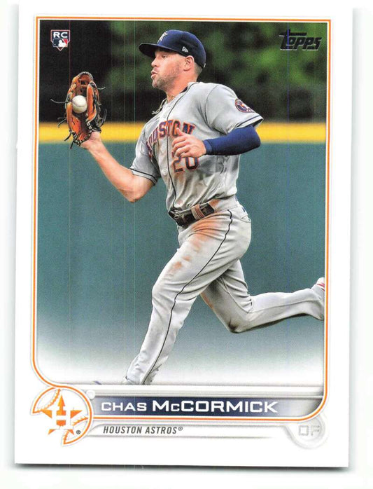 2022 Topps Baseball  #135 Chas McCormick  RC Rookie Houston Astros  Image 1