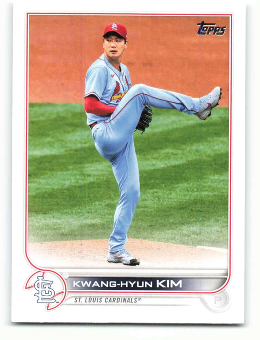 2022 Topps Baseball  #151 Kwang-Hyun Kim  St. Louis Cardinals  Image 1