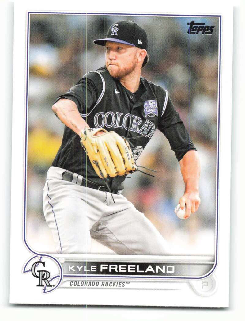 2022 Topps Baseball  #169 Kyle Freeland  Colorado Rockies  Image 1