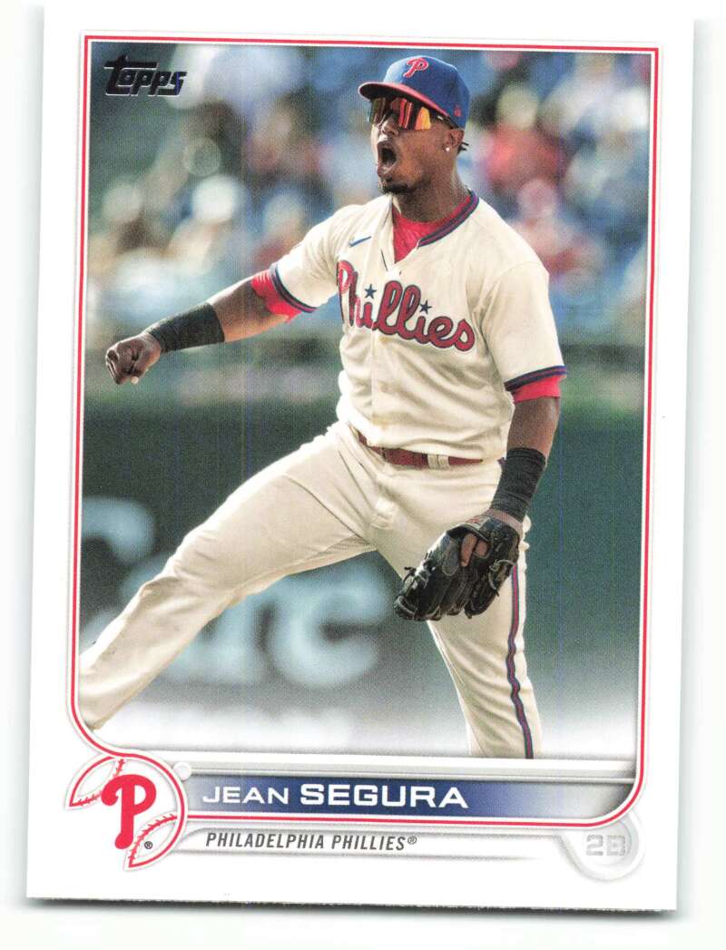 2022 Topps Baseball  #178 Jean Segura  Philadelphia Phillies  Image 1