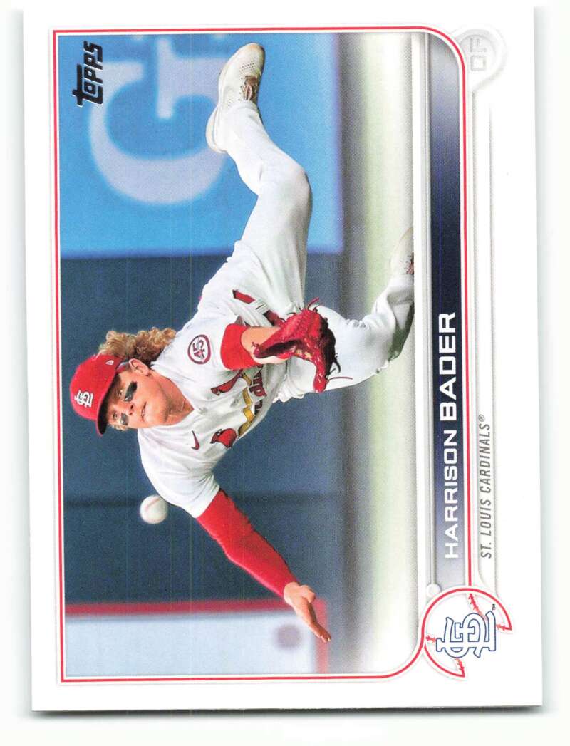 2022 Topps Baseball  #225 Harrison Bader  St. Louis Cardinals  Image 1