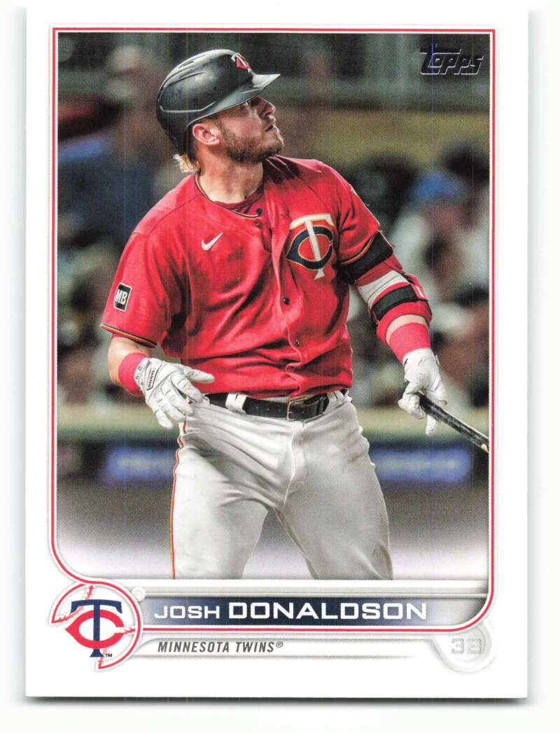 2022 Topps Baseball  #226 Josh Donaldson  Minnesota Twins  Image 1