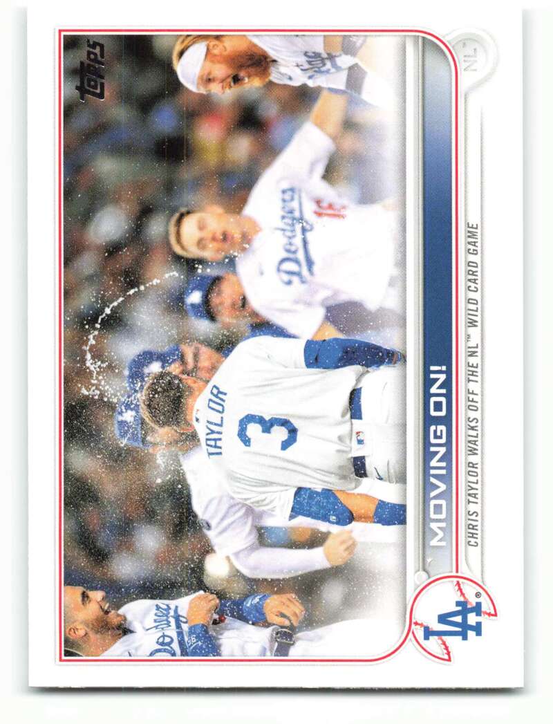 2022 Topps Baseball  #238 Chris Taylor  Los Angeles Dodgers  Image 1