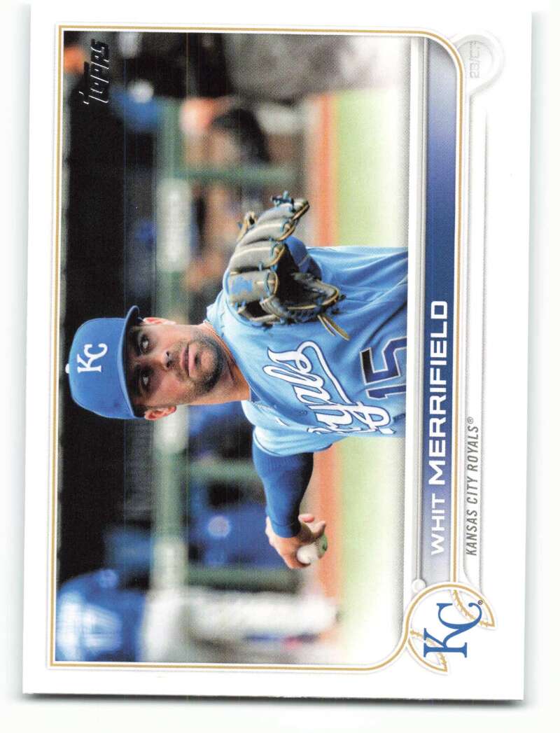 2022 Topps Baseball  #245 Whit Merrifield  Kansas City Royals  Image 1