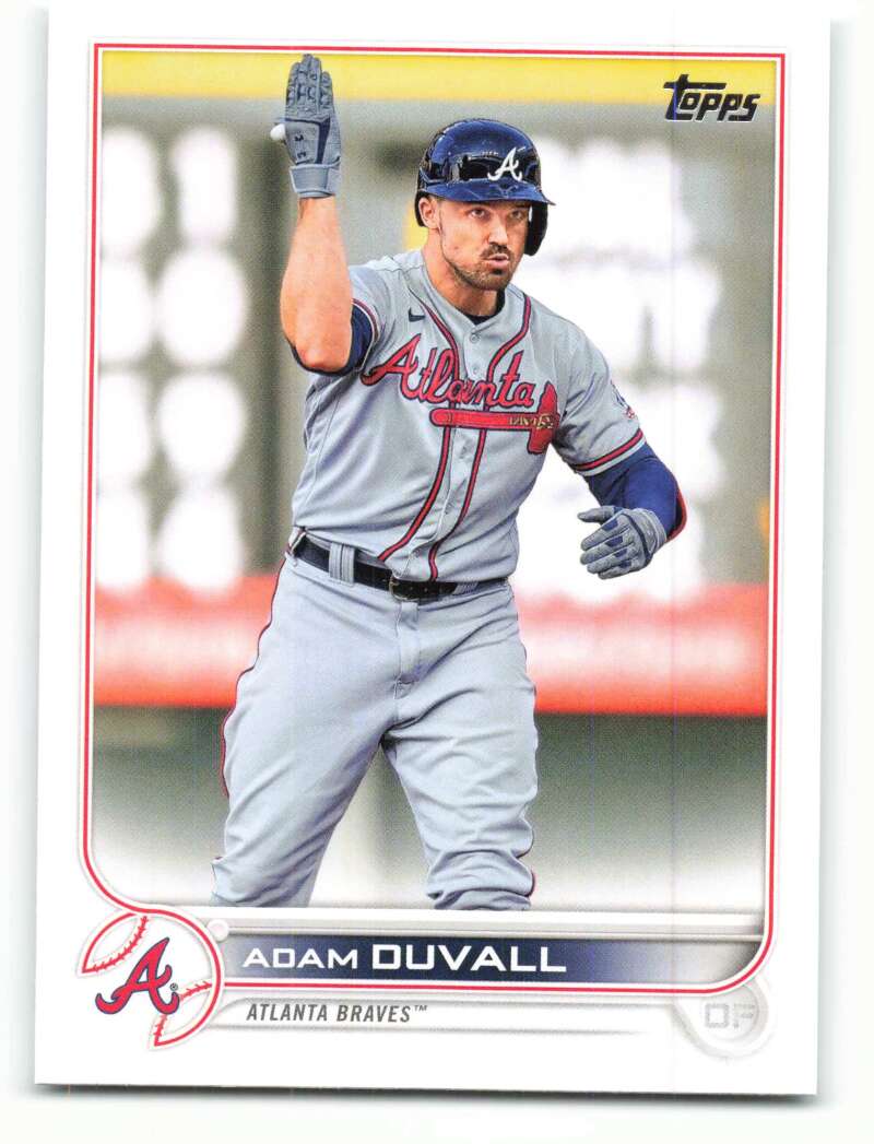 2022 Topps Baseball  #279 Adam Duvall  Atlanta Braves  Image 1