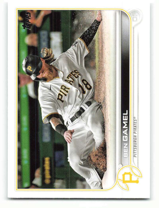 2022 Topps Baseball  #285 Ben Gamel  Pittsburgh Pirates  Image 1