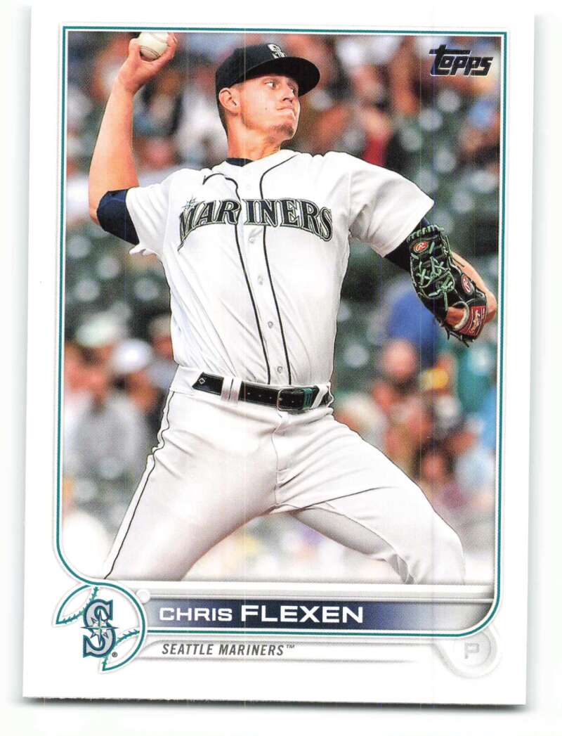 2022 Topps Baseball  #311 Chris Flexen  Seattle Mariners  Image 1