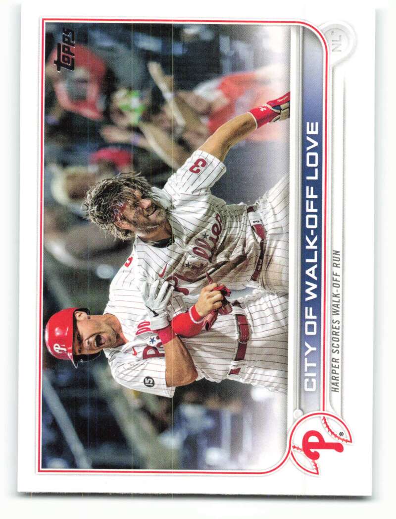 2022 Topps Baseball  #321 Bryce Harper  Philadelphia Phillies  Image 1