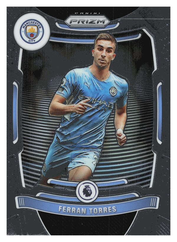 2021-22 Panini Prizm Premier League Soccer #14 Ferran Torres  Manchester   V97419 Image 1