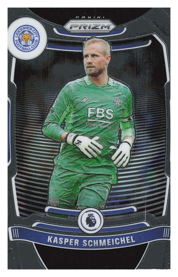 2021-22 Panini Prizm Premier League Soccer #16 Kasper Schmeichel   V97421 Image 1