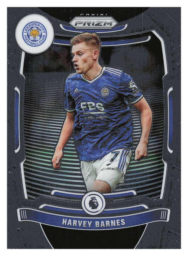 2021-22 Panini Prizm Premier League Soccer #24 Harvey Barnes  Leicester   V97423 Image 1