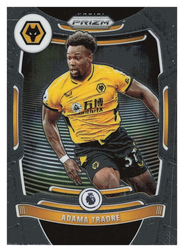 2021-22 Panini Prizm Premier League Soccer #56 Adama Traore  V97428 Image 1