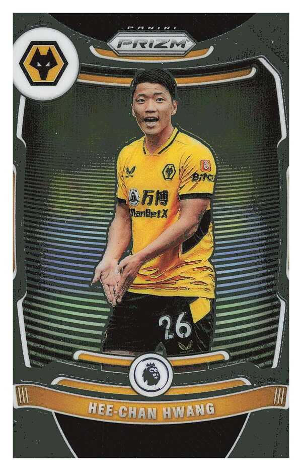 2021-22 Panini Prizm Premier League Soccer #57 Hee-chan Hwang   V97429 Image 1