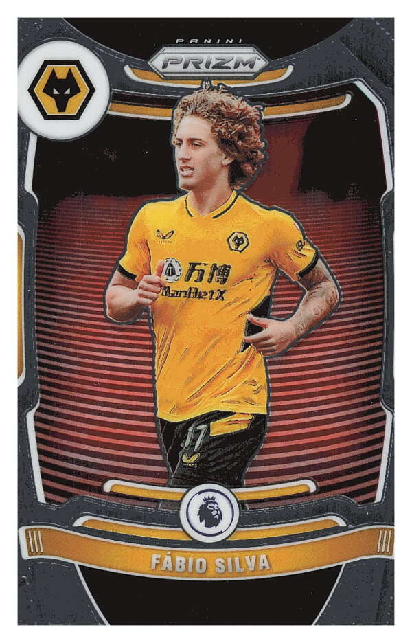 2021-22 Panini Prizm Premier League Soccer #58 Fabio Silva   V97430 Image 1
