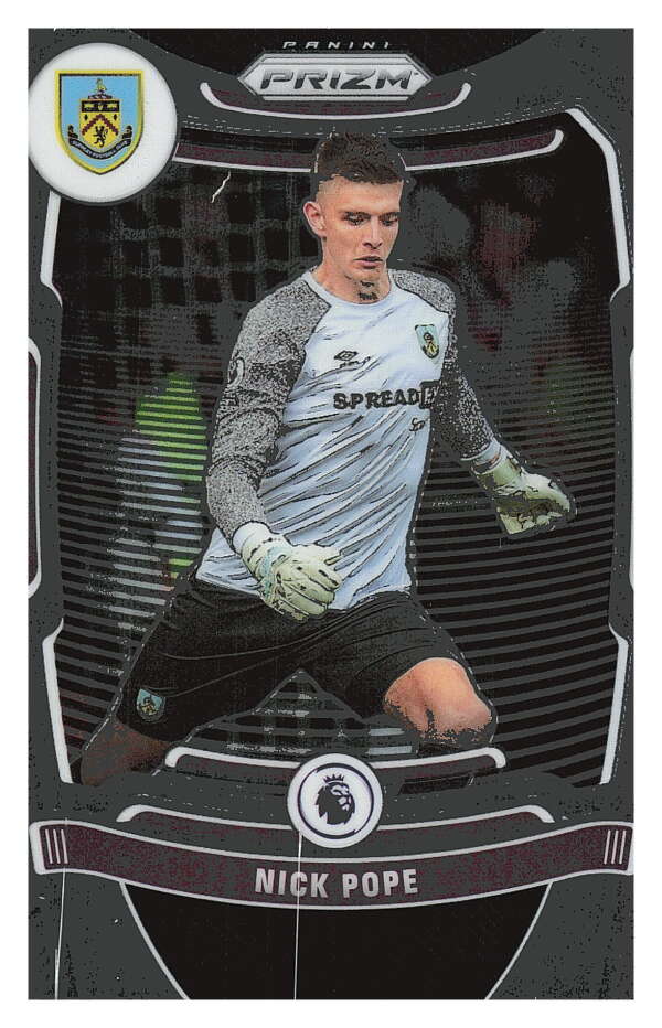 2021-22 Panini Prizm Premier League Soccer #61 Nick Pope  Burnley  V97431 Image 1