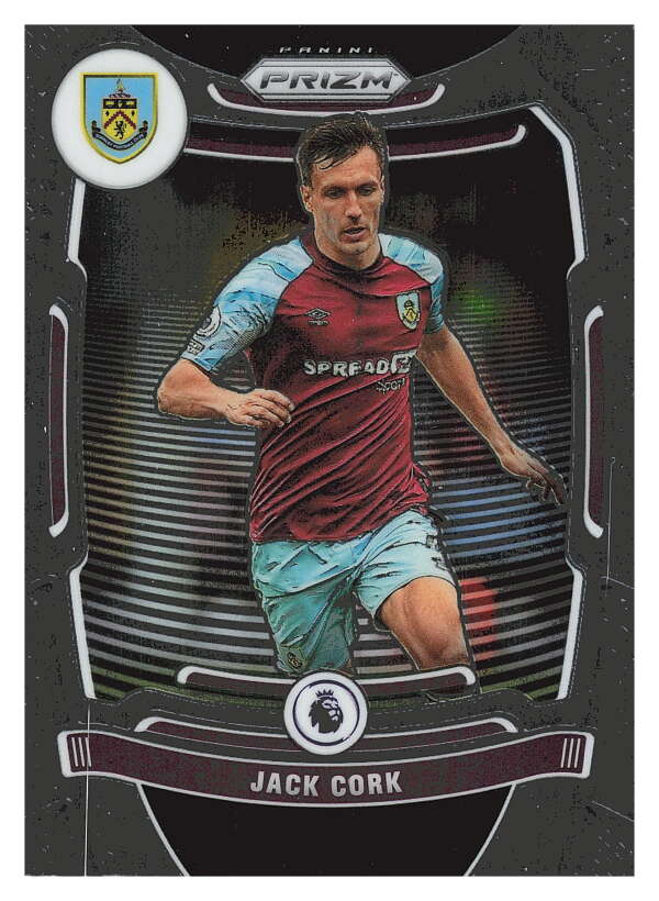 2021-22 Panini Prizm Premier League Soccer #71 Jack Cork  Burnley  V97434 Image 1