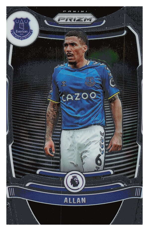 2021-22 Panini Prizm Premier League Soccer #101 Allan  Everton  V97438 Image 1