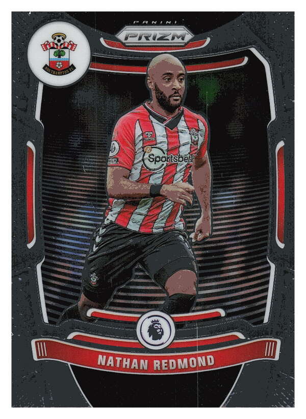 2021-22 Panini Prizm Premier League Soccer #113 Nathan Redmond   V97440 Image 1