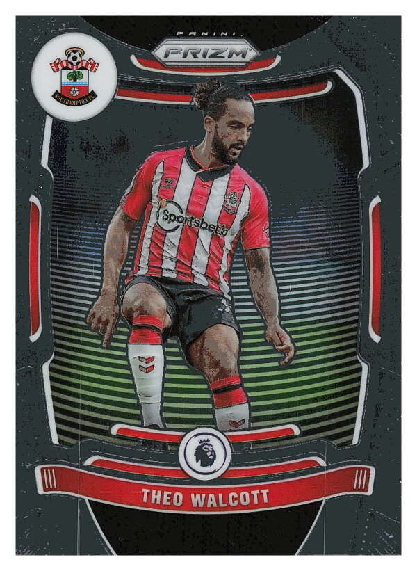 2021-22 Panini Prizm Premier League Soccer #117 Theo Walcott    V97442 Image 1
