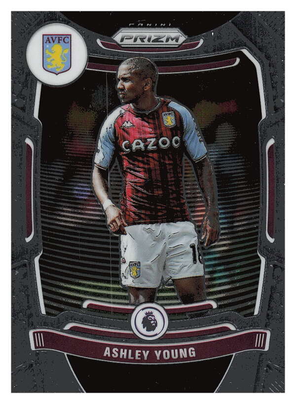 2021-22 Panini Prizm Premier League Soccer #126 Ashley Young  Aston   V97444 Image 1
