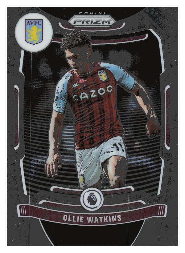 2021-22 Panini Prizm Premier League Soccer #135 Ollie Watkins  Aston   V97446 Image 1