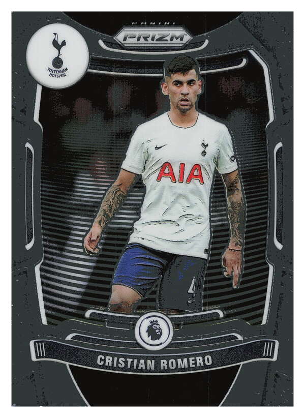 2021-22 Panini Prizm Premier League Soccer #157 Cristian Romero    V97450 Image 1