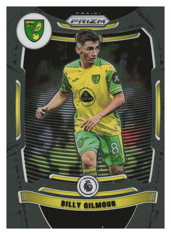 2021-22 Panini Prizm Premier League Soccer #177 Billy Gilmour  Norwich   V97454 Image 1